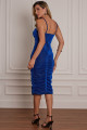 Vestido de Festa Midi Azul Royal Anita Ladydress