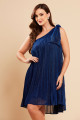 Vestido de Festa Midi Azul Royal Lara Ladydress