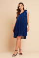 Vestido de Festa Midi Azul Royal Lara Ladydress