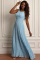 Vestido Festa Madrinha  Azul Serenity   Longo Ladydress
