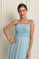 Vestido Festa Madrinha  Azul Serenity   Longo Ladydress