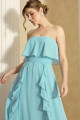 Vestido de Festa Longo Azul Serenity Stella Ladydress