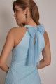 Vestido Festa Madrinha  Azul Serenity   Longo Ladydress