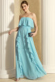 Vestido de Festa Longo Azul Serenity Stella Ladydress