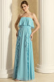 Vestido de Festa Longo Azul Serenity Stella Ladydress