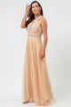 Vestido Longo Anne Dourado