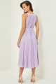 Vestido Festa Madrinha  Lavanda Lilas  cinto Midi Ladydress