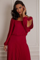 Vestido Festa Madrinha  Marsala    Longo Ladydress