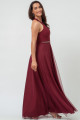 Vestido Longo Anne Marsala
