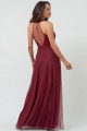 Vestido Longo Anne Marsala