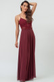 Vestido Longo Cleo Marsala