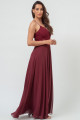 Vestido Longo Cleo Marsala