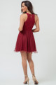 Vestido Curto Taina Marsala