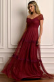Vestido Festa Madrinha  Marsala   Longo Ladydress
