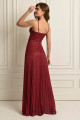 Vestido Festa Madrinha  Marsala   Longo Ladydress