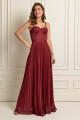 Vestido Festa Madrinha  Marsala   Longo Ladydress
