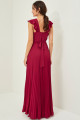 Vestido Festa Madrinha  Marsala   Longo Ladydress