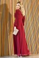 Vestido Festa Madrinha  Marsala   Longo Ladydress