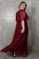 Vestido Festa Madrinha  Marsala   Longo Ladydress