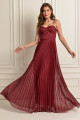 Vestido Festa Madrinha  Marsala   Longo Ladydress