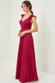 Vestido Festa Madrinha  Marsala   Longo Ladydress
