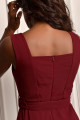 Vestido Festa Madrinha  Marsala   Longo Ladydress