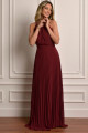 Vestido Festa Madrinha  Marsala   Longo Ladydress