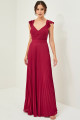 Vestido Festa Madrinha  Marsala   Longo Ladydress x
