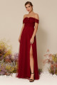 Vestido Festa Madrinha  Marsala   Longo Ladydress