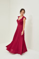Vestido Festa Madrinha  Marsala   Longo Ladydress