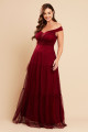 Vestido de Festa Longo Marsala Eloah Ladydress