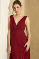 Vestido de Festa Longo Marsala Melina Ladydress