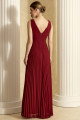 Vestido de Festa Longo Marsala Melina Ladydress