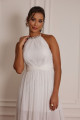 Vestido Festa Madrinha  Off White   Midi Ladydress