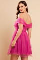 Vestido de Festa Curto Pink Kylie Ladydress