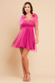 Vestido de Fetsa Curto Pink Nicky Ladydress