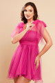 Vestido de Fetsa Curto Pink Nicky Ladydress
