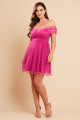 Vestido de Festa Curto Pink Kylie Ladydress