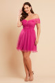 Vestido de Festa Curto Pink Kylie Ladydress