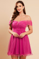 Vestido de Festa Curto Pink Kylie Ladydress