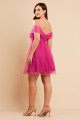 Vestido de Festa Curto Pink Kylie Ladydress