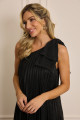 Vestido Festa Madrinha  Preto   Midi Ladydress