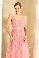 Vestido de Festa Longo Rosa Inara Ladydress
