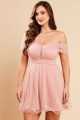 Vestido de Festa Curto Rosa Kylie Ladydress