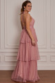 Vestido Festa Madrinha  Rosa   Longo Ladydress