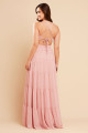 Vestido de Festa Longo Rosa Vanessa Ladydress