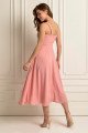 Vestido Festa Madrinha  Rosa   Longo Ladydress