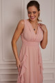 Vestido Festa Madrinha  Rosa   Longo Ladydress