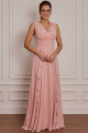 Vestido Festa Madrinha  Rosa   Longo Ladydress
