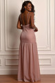 Vestido Festa Madrinha  Rosa   Longo Ladydress